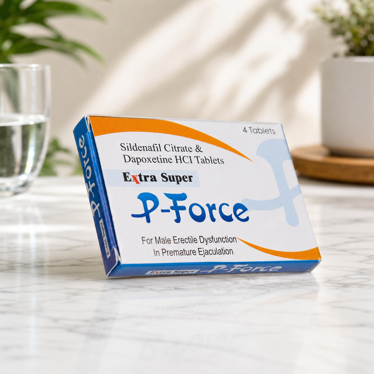 雙效片P-Force超級威而鋼如何同時改善勃起與持久?